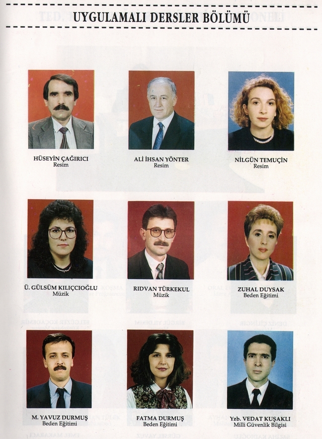 Uygulamalı Dersler Bölümü