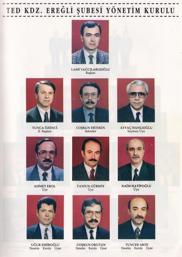 TED. Kdz. Ereğli Şubesi Yönetim Kurulu