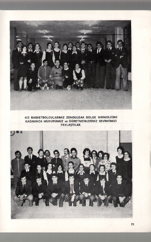 Zonguldak Bölge Birinciliğini Kazanan Kız Basketbolcularımız